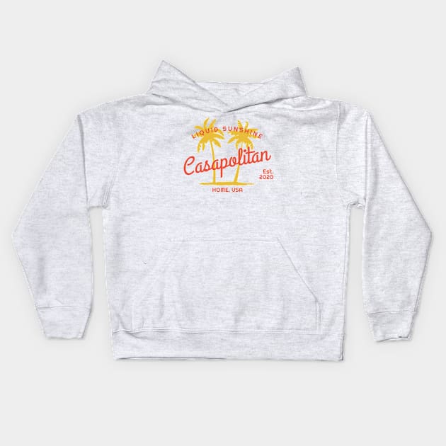 Casapolitan - Liquid Sunshine - Home, USA 2020 Kids Hoodie by All About Nerds